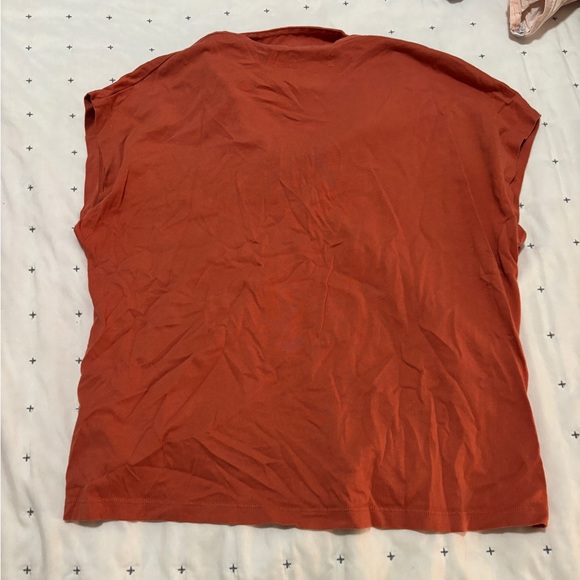 Madewell Red Button Down Shirt - Picture 2 of 2